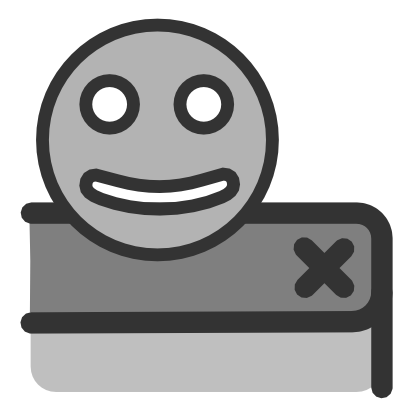 Download free cross smiley close icon